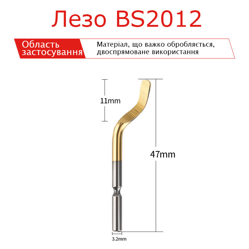 Лезо S20 серії BS2012 для рімера градознімача 1шт