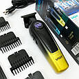 Професійна окантовочна машинка для стрижки волосся VGR V-996, Водонепроникний тример для стрижки LQ-75, фото 5