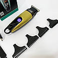 Професійна машинка для гоління голови VGR V-975, Машинка-тример для стрижки бездротова OM-85, фото 10