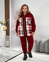 Спортивний костюм жіночий зимовий фліс — дуже теплий, м'який і приємний до тіла