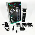 Машинка для стрижки волосся для професіоналів VGR Машинка стрижки волосся потужна HK-76, фото 2