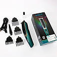 Машинка для стрижки волосся потужна, Тример з регульованою довжиною, Машинка для стрижки від акб SQ-37, фото 3