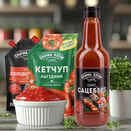 СОУСИ ТА КЕТЧУПИ