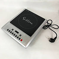 Переносна індукційна електрична плитка Suntera, Варильна настільна плита, Плита кухонна переносна XA-92