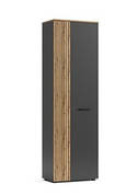 Шафа гардеробна Cadix CX127 Accord, колір Антрацит / Дуб евок