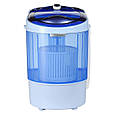 Пральна машина для дачі без водопроводу Vilgrand V135-2550, Міні пральна машина відро FD-60, фото 3