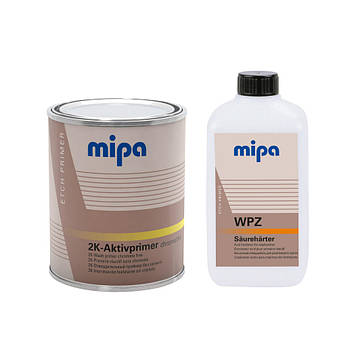 Реактивний грунт Mipa WP Aktivprimer 1 л (із затвердником WPZ 0.5 л)