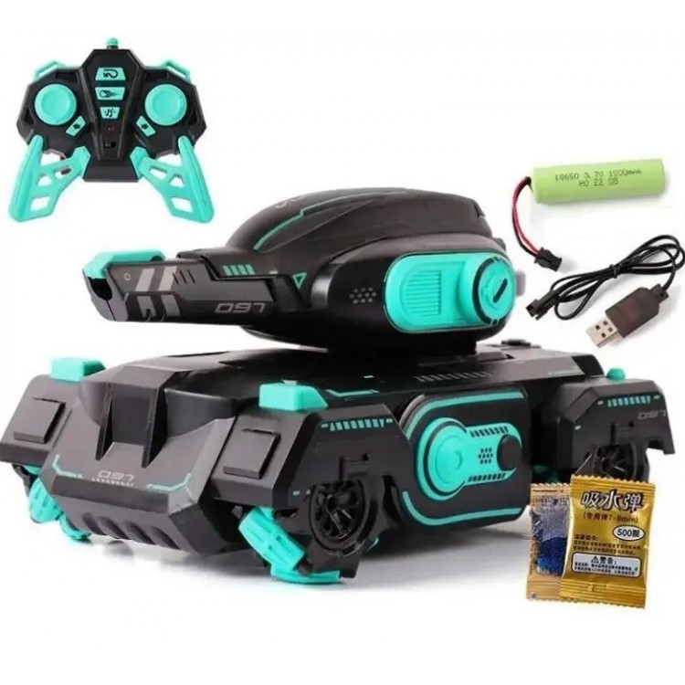 Всюдихідний танк TANK FIGHT 928-9/CN-098 — з функцією стрільби та дистанційним керуванням, фото 1