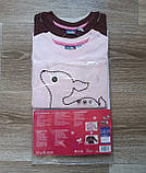 Кофти лонгсліви реглани (набір 2 шт.) Lupilu на дівчинку, 110-116, 4-6 років, оленя, фото 2