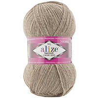 Пряжа для в'язання Alize superwash comfort socks. 100 г. 420 м. Колір — 207 бежевий меланж