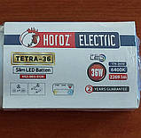 Світильник лінійний світлодіодний стельовий TETRA-36 Horoz Electric 36W 6400К, фото 8