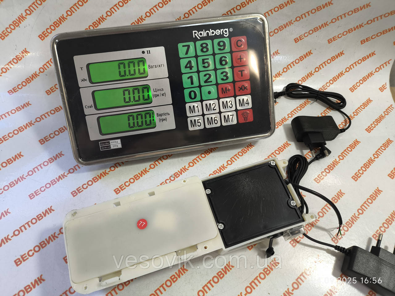 Комплект Wi-Fi для виготовлення бездротових ваг 150-300-600-1000-1000кг, фото 1