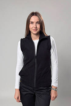 Флісова безрукавка жіноча Чорна M