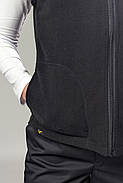 Флісова безрукавка жіноча Чорна S, фото 7