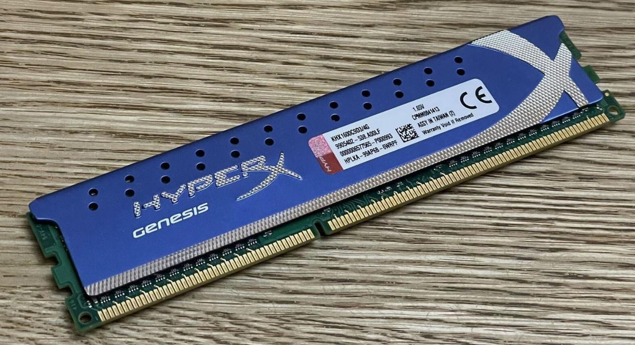 4GB DDR3 1600MHz Kingston Xypex  PC3 12800U 2Rx8 RAM Оперативна пам'ять CL9, фото 1