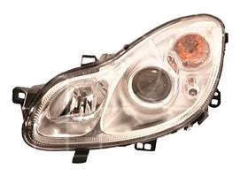Фара ліва Smart Fortwo 2 451 07-14 Depo H7/H7/PY21W/W5W, -лампа, кор.