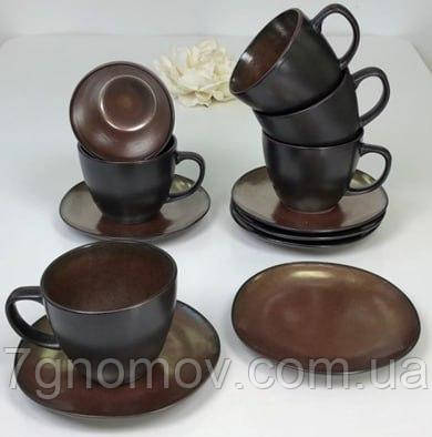 Чайний набір на 6 персон Копер по 420 мл арт. 101-0432
