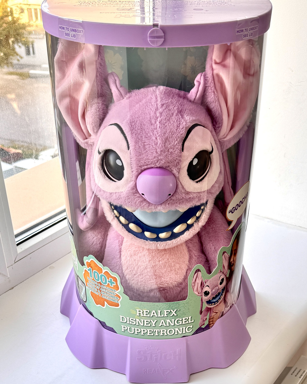 Інтерактивна іграшка Wow Stuff Стіч Ангел WOW! Stuff: Real FX Disney Angel Plush DIS-1022-01 DIS-1030-01 понад 100 звуків та дій, фото 1