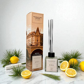 АРОМАДИФФУЗОР ПАРФУМОВАНИЙ "BORDO" CITRUS & MUSK - KOT'E ДЛЯ ДОМУ, ОФІСУ - ОПТ
