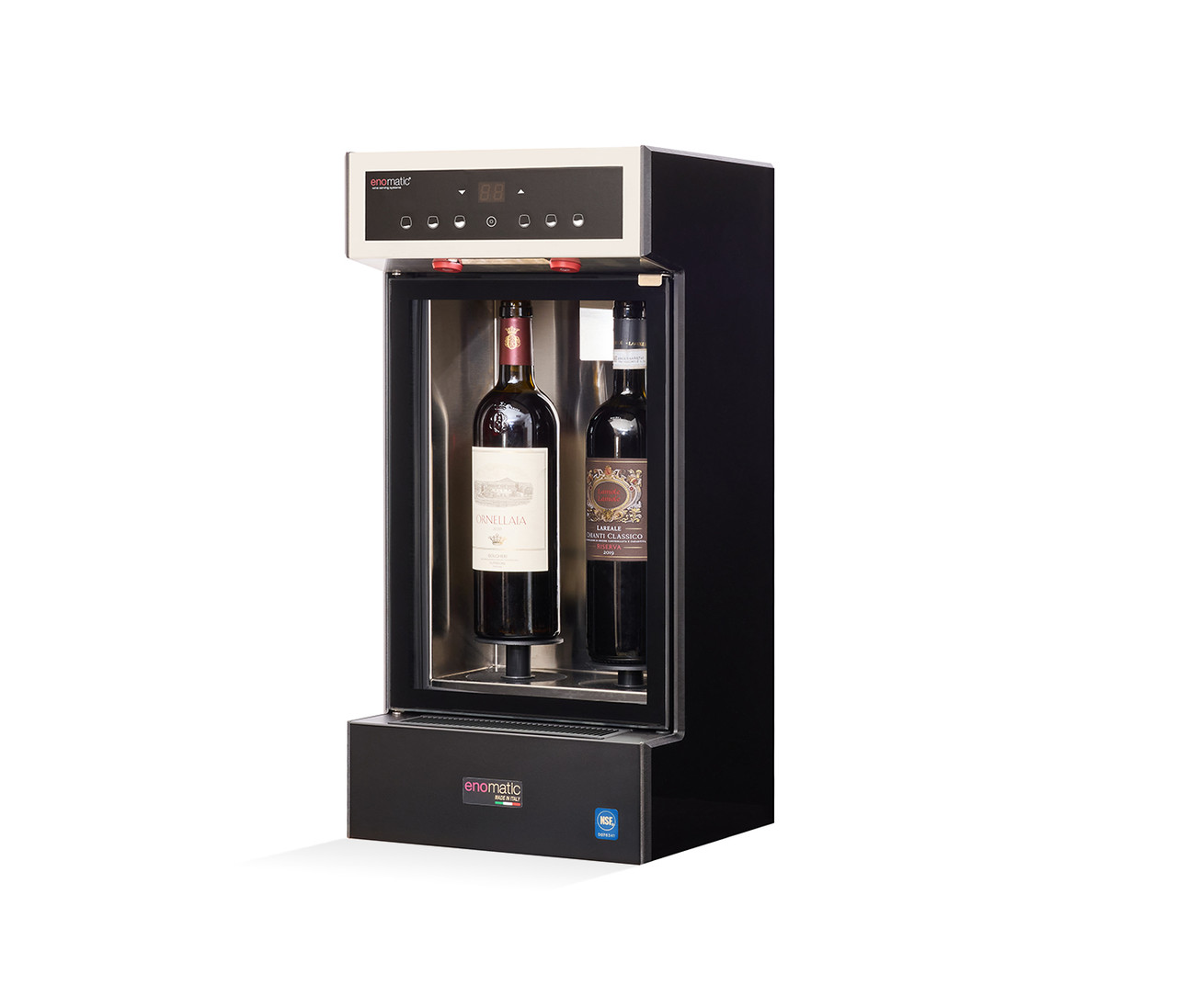 Диспенсери для вина Enomatic — професійна подача вина по келихах