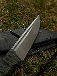 Ніж ручної роботи «Страж #2» з піхвами з АБС пластику 95Х18М/60 HRC., фото 5
