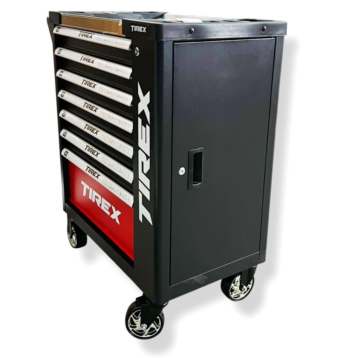 TIREX Професійна шафа для майстерні з 12 ящиками, інструментальний стелаж 298 ел ALTC298, фото 1