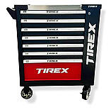 TIREX Професійна шафа для майстерні з 12 ящиками, інструментальний стелаж 298 ел ALTC298, фото 2