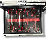 TIREX Професійна шафа для майстерні з 12 ящиками, інструментальний стелаж 298 ел ALTC298, фото 3