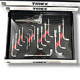 TIREX Професійна шафа для майстерні з 12 ящиками, інструментальний стелаж 298 ел ALTC298, фото 6