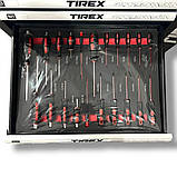 TIREX Професійна шафа для майстерні з 12 ящиками, інструментальний стелаж 298 ел ALTC298, фото 8