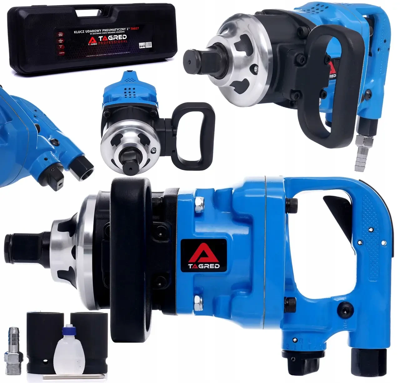 Ударний гайковерт пневматичний TAGRED TA827, фото 1