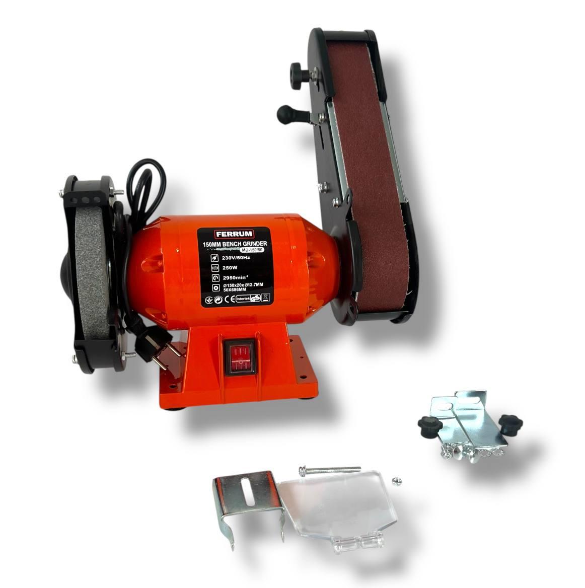 Настільний заточний верстат FERRUM MD-150/50, фото 1