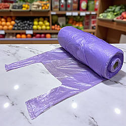 Пакет майка у рулоні з ручками 24х45 см 250 шт 13 мкм