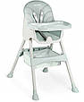 Стільчик для годування зі столом зелений Milo Ricokids 3в1 700001, фото 6