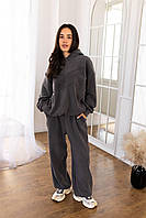 Жіночий якісний теплий костюм із полар флісу, фото 3