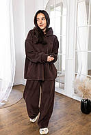 Жіночий якісний теплий костюм із полар флісу, фото 6