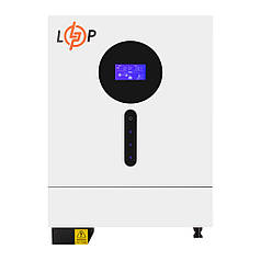 Гібридний інвертор LPW-VM II Elite 6000 VA (6 кВт 48 В 1 фазний MPPT)