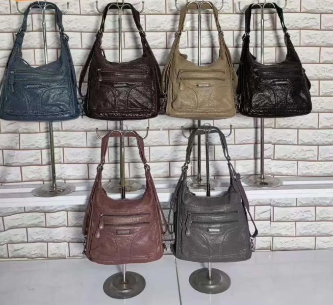 Сумка жіноча варенка на плече з довгим ремінцем в різних варіантах Zhenya, фото 1