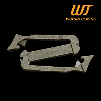 Рамка 25 мм Siamese Slik Clip WJ Woojin Plastic ацеталь, колір Койот