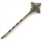 Основа для шпильки Латунь, Колір Бронзовий, Довжина 62мм, Ширина 17мм, 10 шт, фото 2