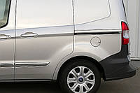 Молдинги Раздвижных Дверей Нержавеющая Сталь (2 шт.) для Ford Courier 2014-2023 гг