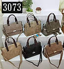 Сумка жіноча прямокутна на блискавці зі штучної шкіри у різних кольорах Zhenya, фото 2