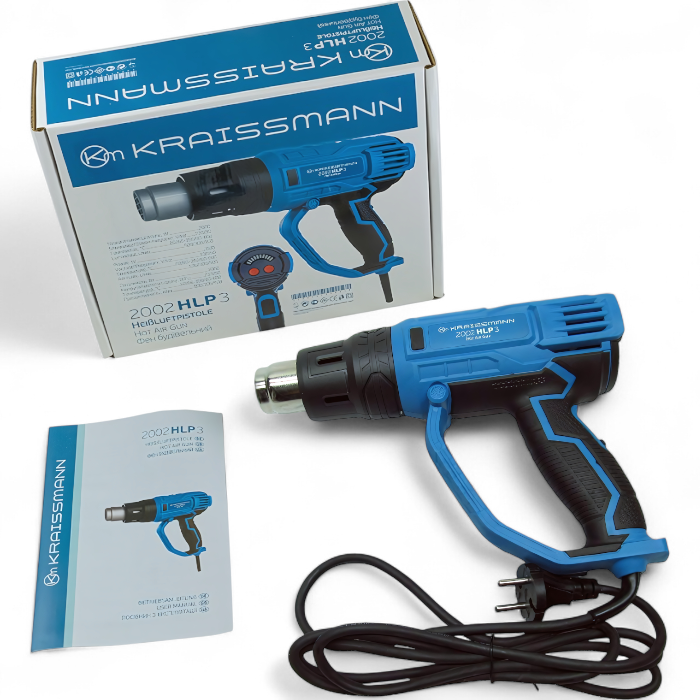 Технічний фен KRAISSMANN 2002 HLP 3 (3 режими)