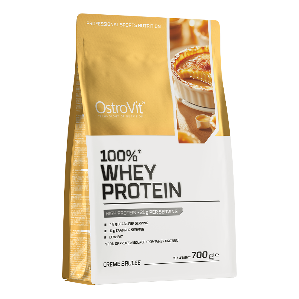 Протеїн 100% Whey Protein OstroVit 700 г Крем брюле, фото 1