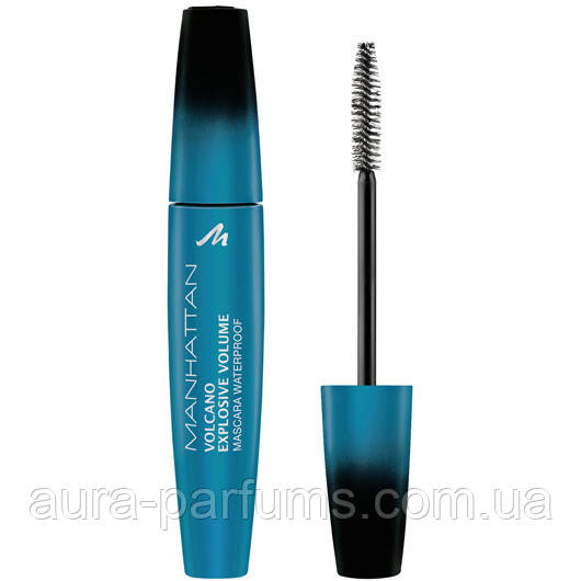Водостійка туш для вій Manhattan Mascara Volcano Explosive Volume Waterproof 1010N - Black