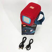 Колонка з блютуз бездротова з підсвічуванням, Bluetooth колонка з флешкою підтримкою microSD WE-52