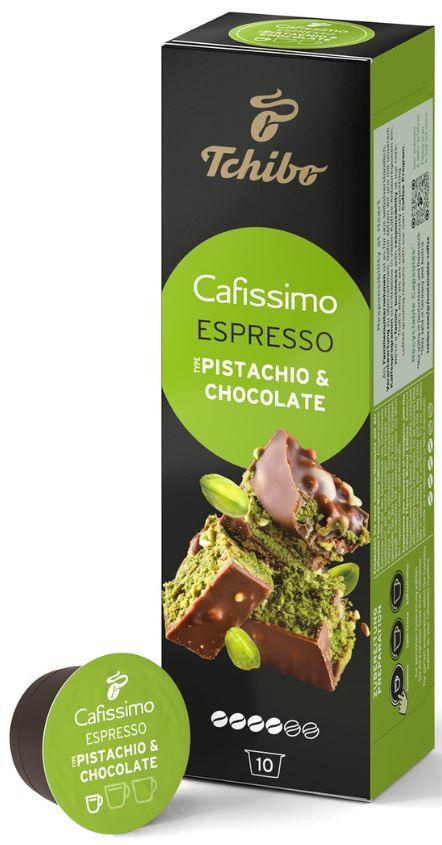 Кава в капсулах Caffitaly Tchibo Cafissimo Espresso Pistachio & Chocolate 10 капсул, фото 1