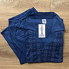 Чоловіча піжама (кофта+штани) тонка Батальна до 8XL домашній костюм Алекс Комплект чоловічий, фото 7