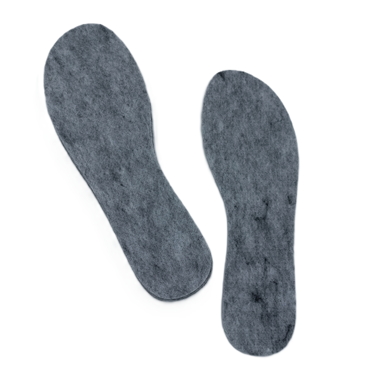 Устілка з фетру для взуття Luxyart світло-сіра 29 см 2 шт (SL-132)