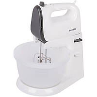 Міксер з чашою PHILIPS HR3745/00 Білий/сірий UA